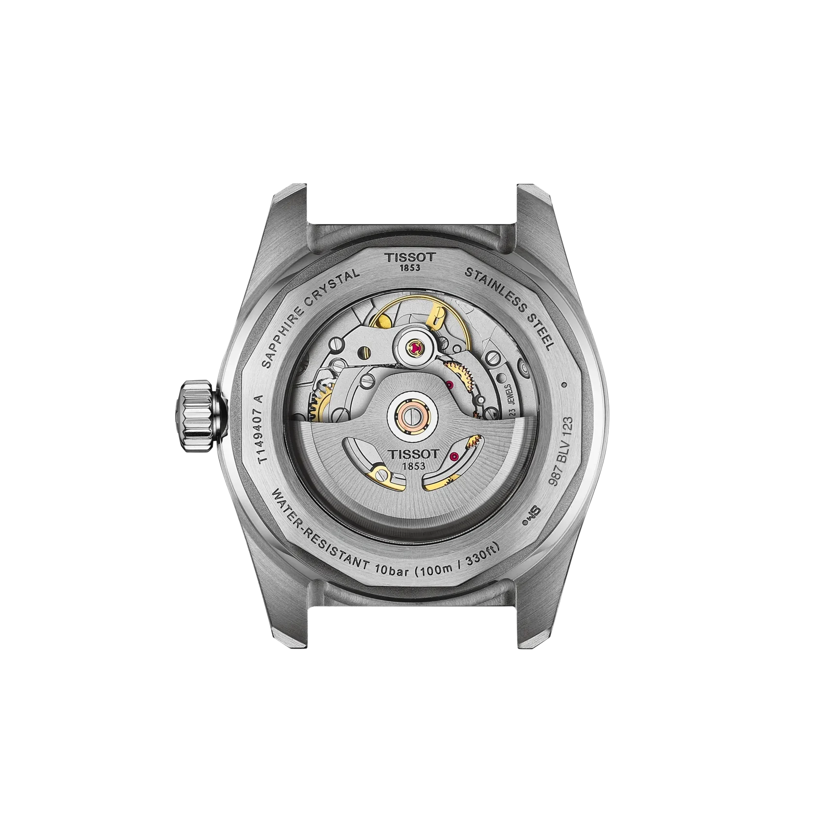 Tissot PR516 Powermatic 80 Weiss Herrenuhr - T149.407.11.031.00