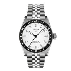 Tissot PR516 Powermatic 80 Weiss Herrenuhr - T149.407.11.031.00