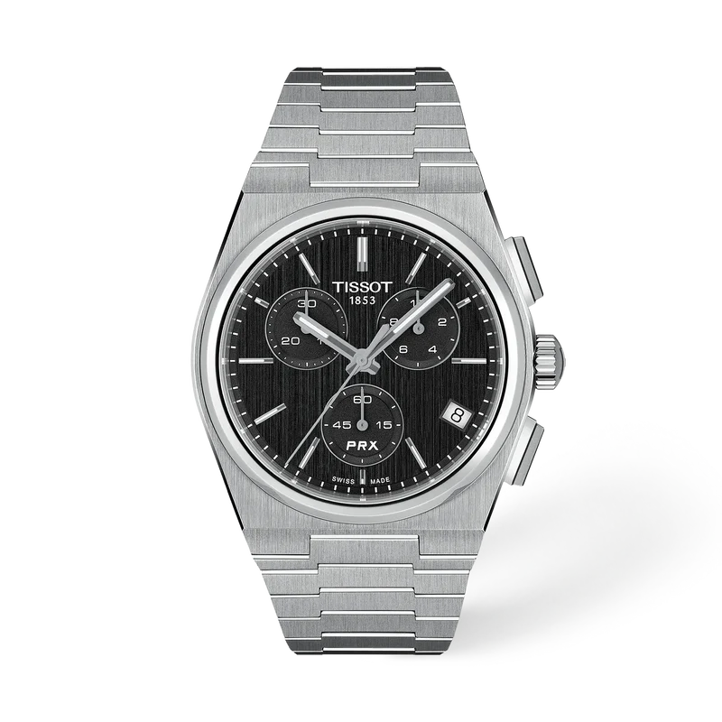 Tissot PRX 41mm Quarz Chronograph Schwarz