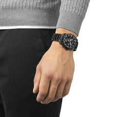 Tissot Supersport Chrono 42 mm Herrenuhr Schwarz PVD - T125.417.33.051.00