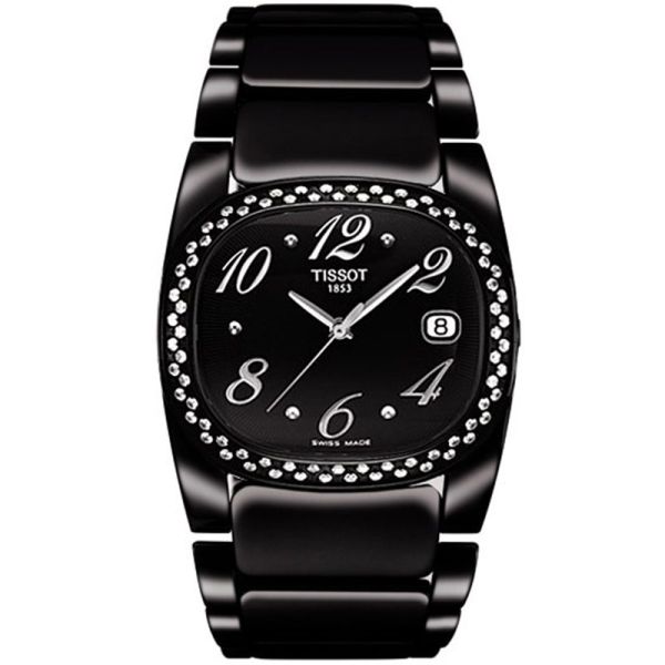 Tissot T-Moments Damen Uhr Edelstahl Diamanten - T009.310.11.057.02