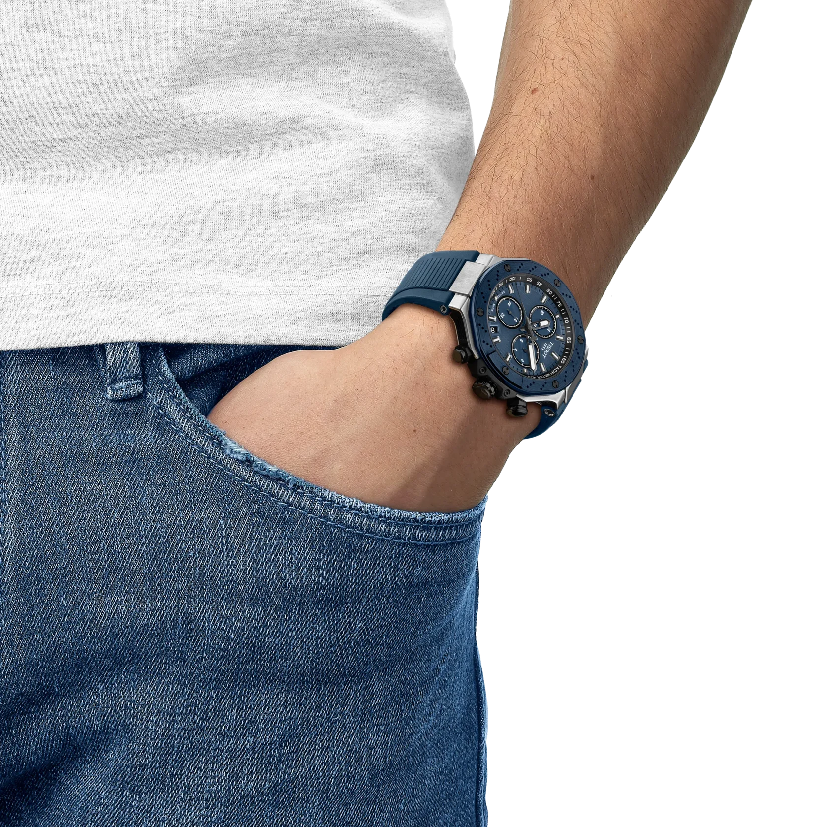 Tissot T-Race Chronograph Blau Herrenuhr - T141.417.27.041.00