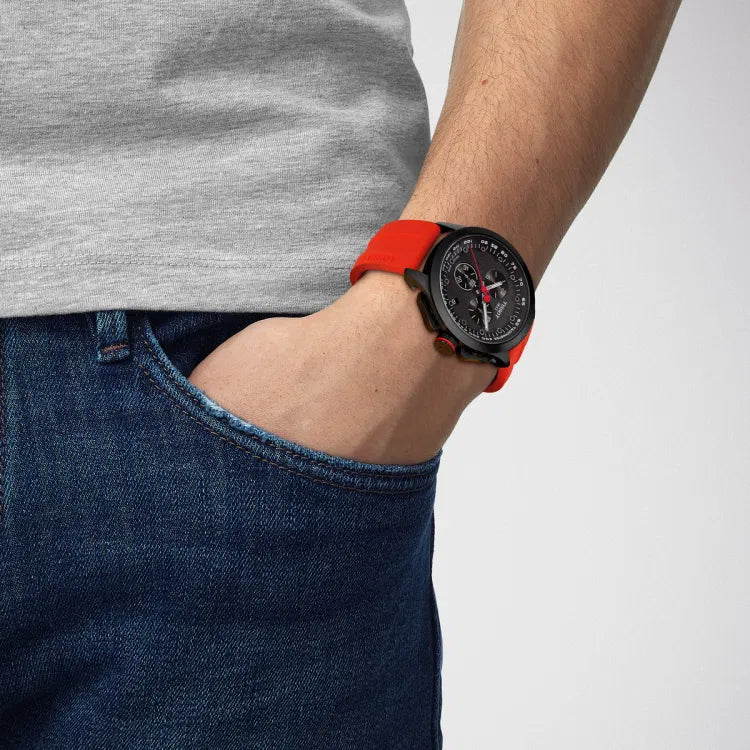 Tissot T-Race Cycling Vuelta 2023 Special Edition Herrenuhr - T135.417.37.051.04