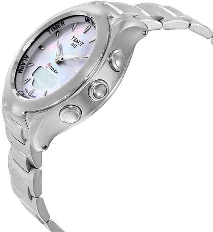 Tissot T-Touch Lady Solar Damen Edelstahl Uhr T075.220.11.101.00