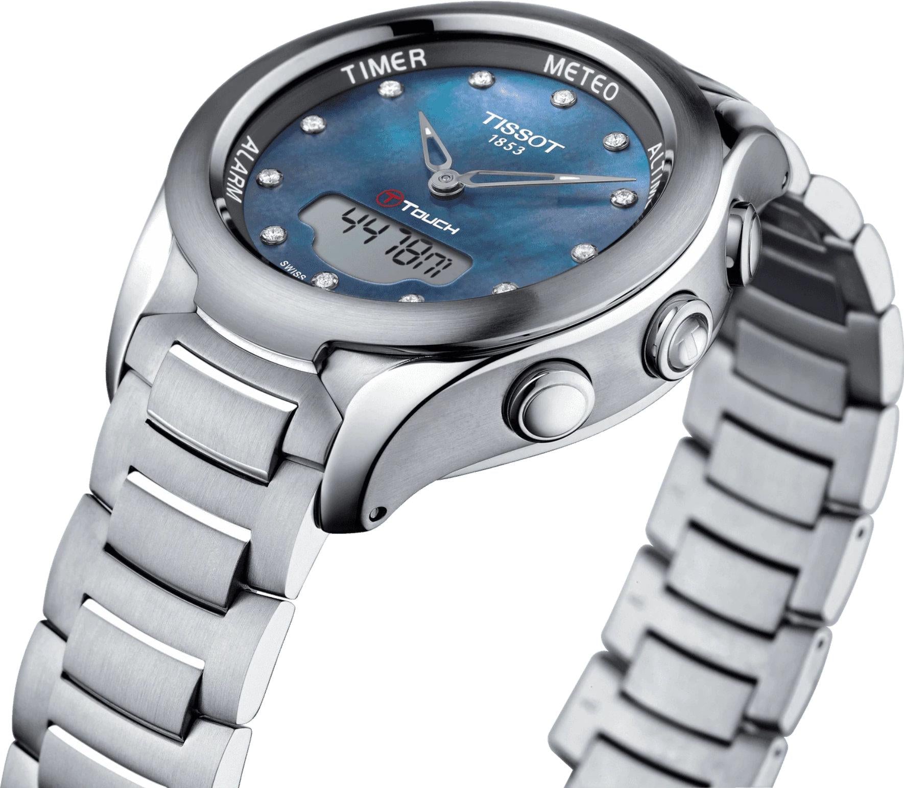 Tissot T-Touch Lady Solar Diamonds Damenuhr - T075.220.11.106.01