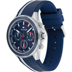 Tommy Hilfiger Aiden Day Date Blau Herrenuhr - 1791859