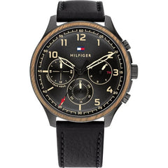 Tommy Hilfiger Asher Day Date Schwarz Herrenuhr - 1791854