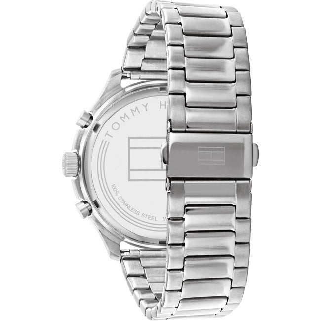 Tommy Hilfiger Asher Day Date Silbrig Herrenuhr - 1791852