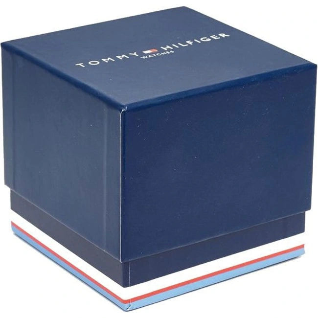 Tommy Hilfiger Jordan Chronograph Silbrig / Blau Herrenuhr - 1792094