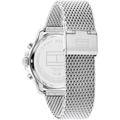 Tommy Hilfiger Jordan Chronograph Silbrig / Schwarz Herrenuhr - 1792092