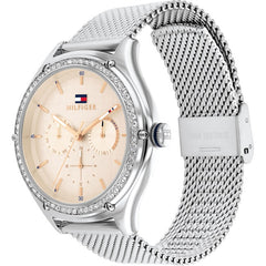 Tommy Hilfiger Lexi Day-Date Silbrig / Rosé Damenuhr - 1782654