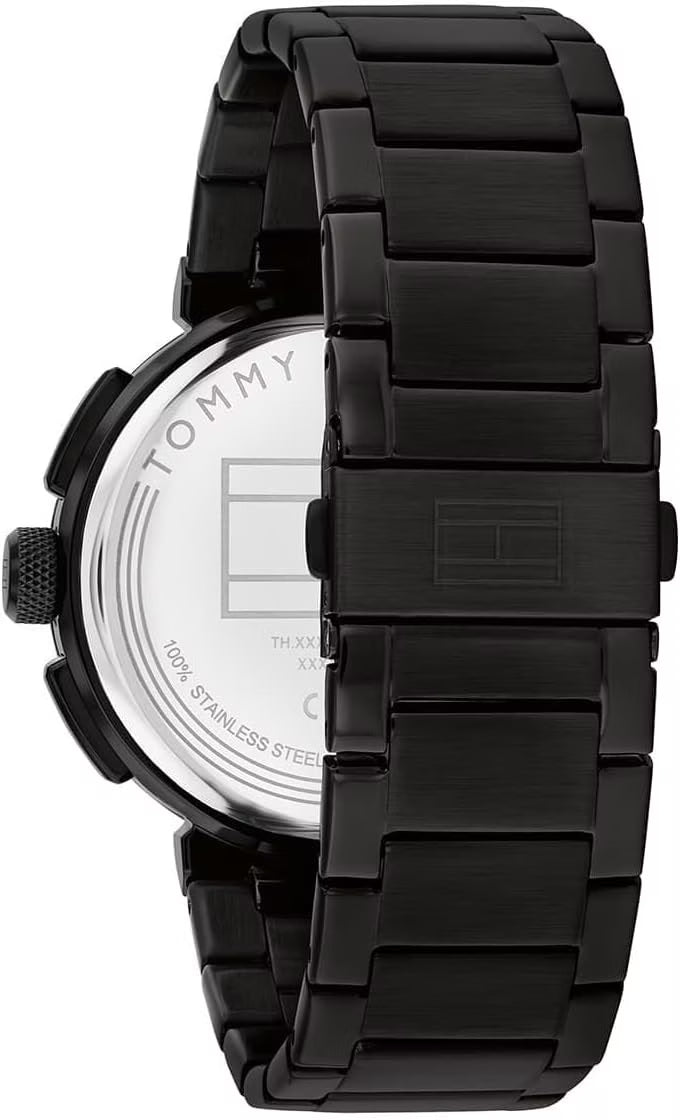 Tommy Hilfiger Lorenzo Day Date Schwarz Herrenuhr - 1792119