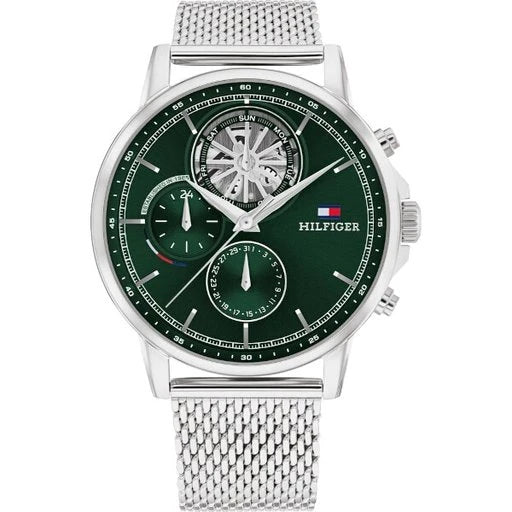 tommy-hilfiger-stewart-day-date-silbrig-gr-n-herrenuhr-1710608