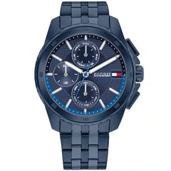 Tommy Hilfiger Walker Day Date Blau Herrenuhr - 1710622