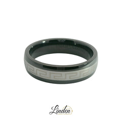 Bague de couple en tungstène et céramique avec gravure gratuite pour femme – TC-050/6