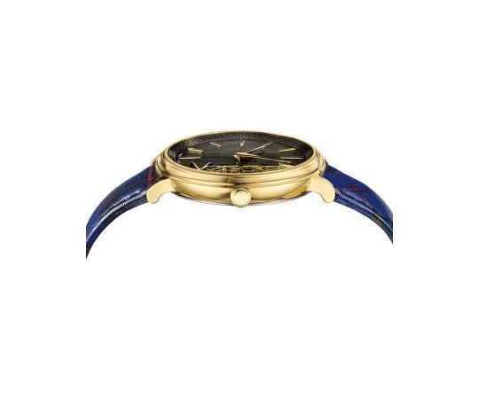 Versace Schwarz Gold Edelstahl Herrenuhr - VE8100218
