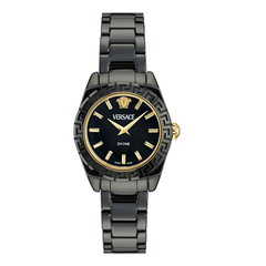 Versace DV One Mini 28 mm Damenuhr - Eleganz in Schwarz - VE9F00124