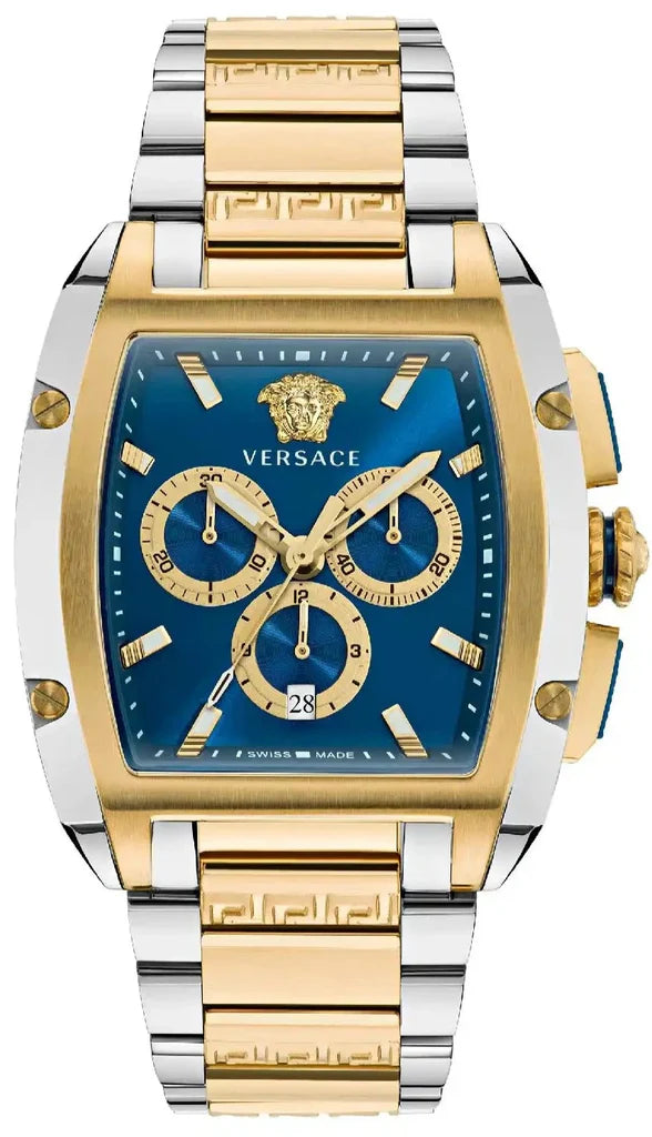 Versace Chronograph aus Edelstahl Herrenuhr - VE6H00723