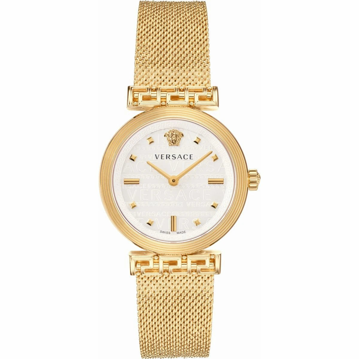Versace Gold Mesh 34 mm Damenuhr - VELW00820