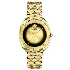 Versace Damenuhr Shadov Gold, 38 mm - VEBM00618