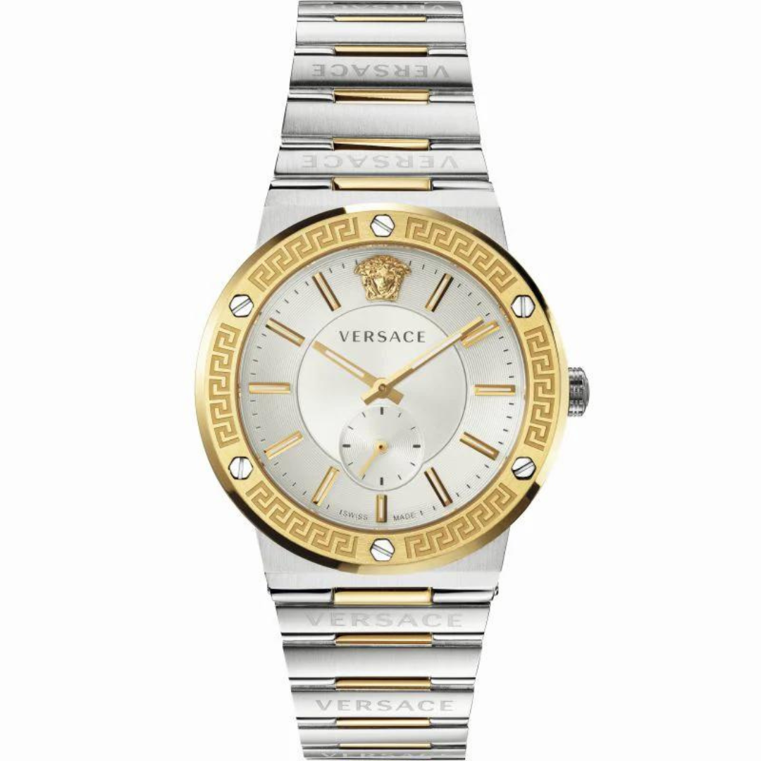 Versace Greca Logo Damenuhr Gold 41 mm - VEVI00320