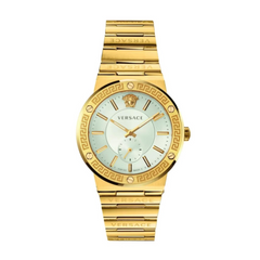 Versace Greca Logo Damenuhr Gold 41 mm - VEVI00520