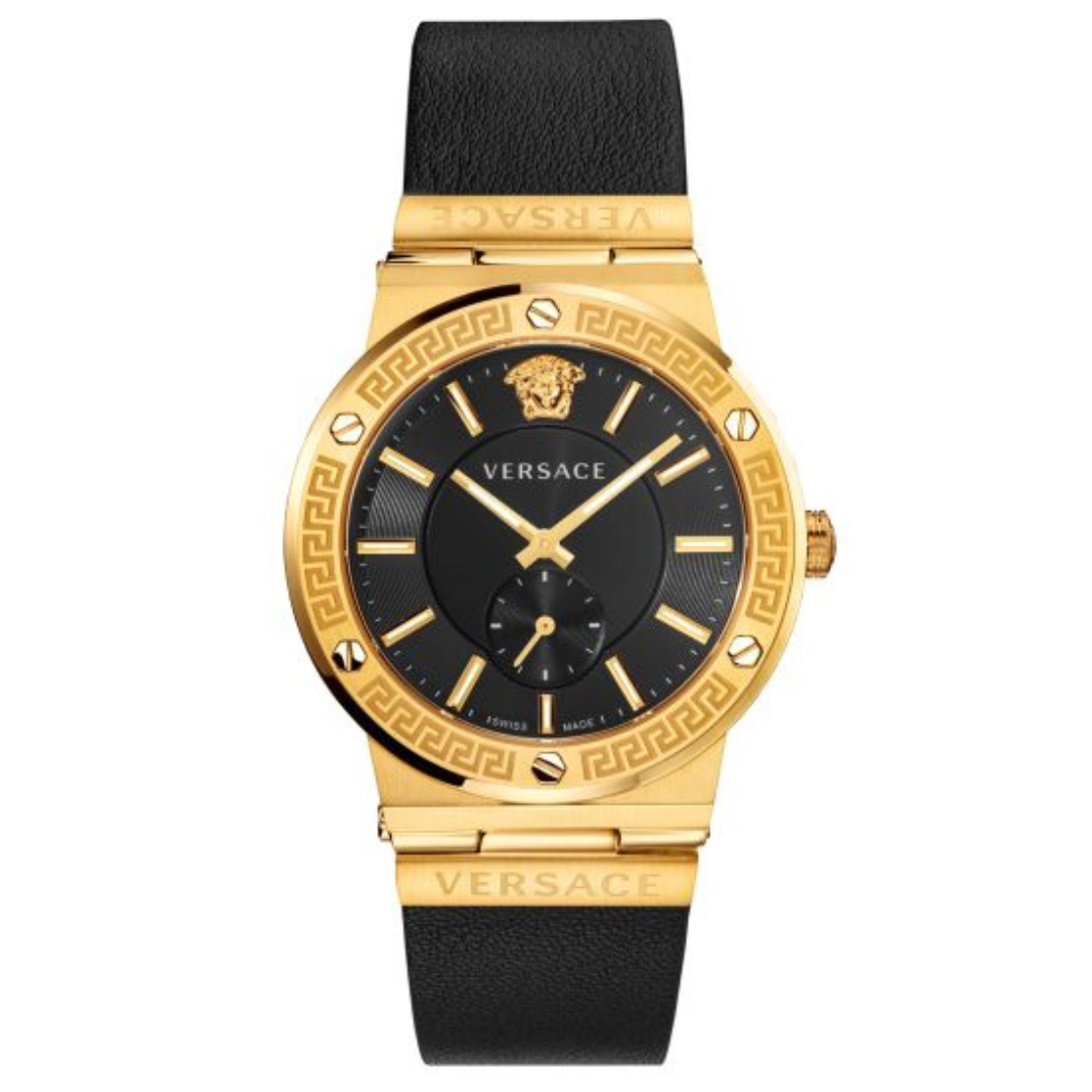 Versace Greca Logo Herrenuhr Gold 41 mm - VEVI00220