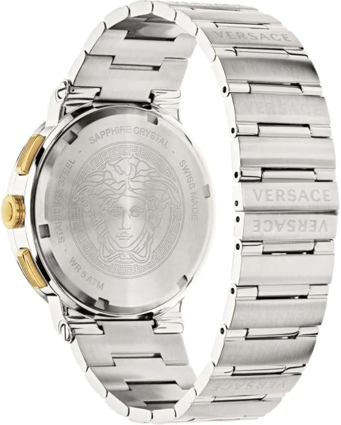Versace Greca Logo Quarzwerk Herren-Armbanduhr - VEZ900221