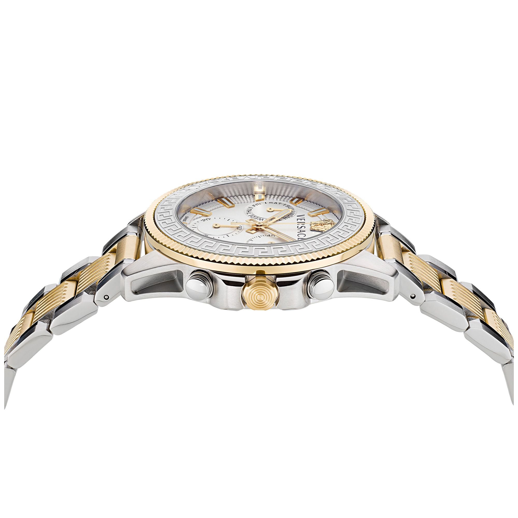Versace Herrenuhr Bicolor Chronograph, 45 mm - VE3J00522 2