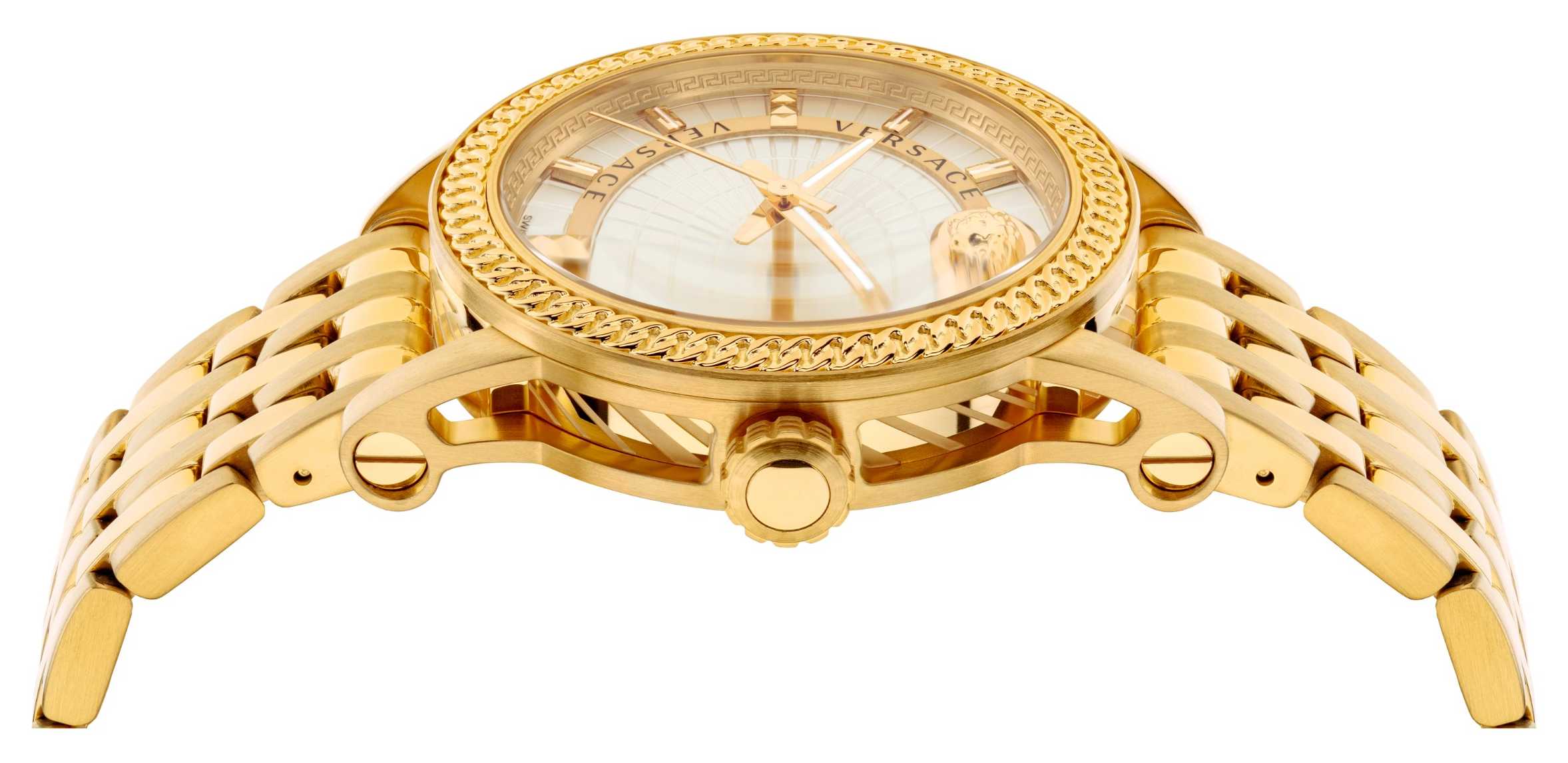 Versace Viamond Herrenuhr Gold, 42 mm - VEPO00420 2