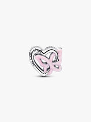 Verschlungenes Herz und Schmetterling Charm - 794475C01