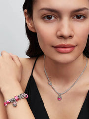 Verschlungenes Herz und Schmetterling Charm - 794475C01