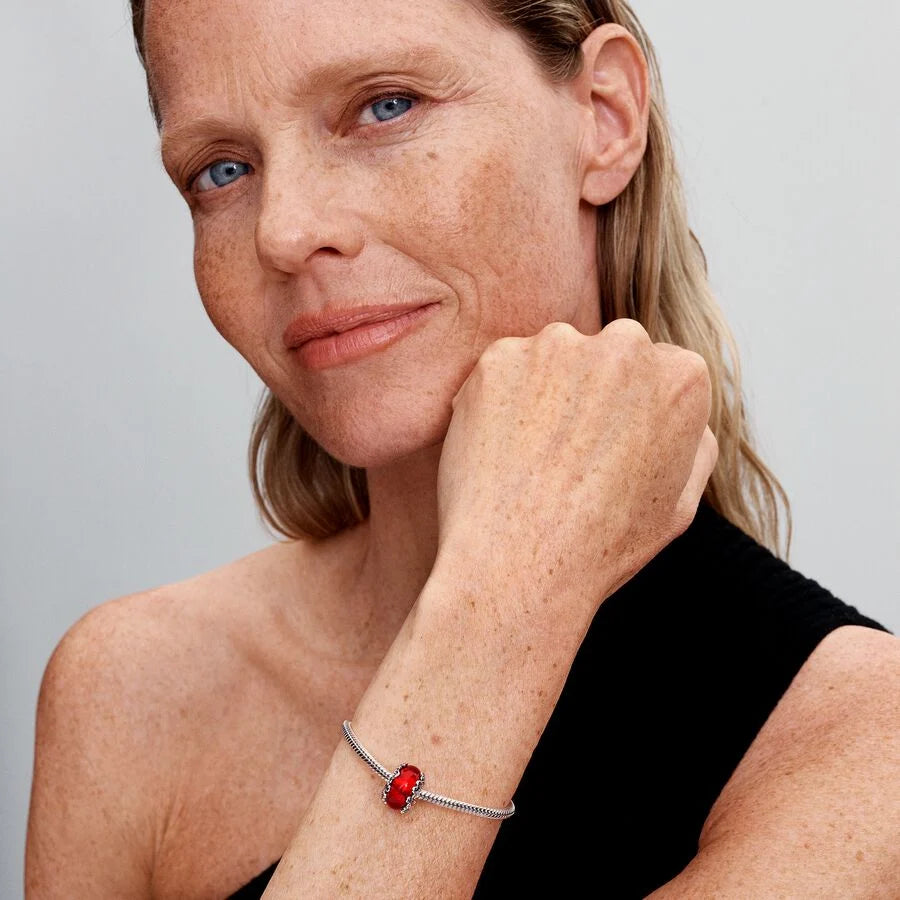 Weihnachtszauber Murano-Glas-Charm - 793597C00