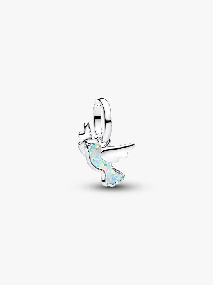 Weisse Taube Mini-Charm-Anhänger - 794566C01