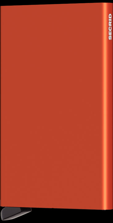 Secrid Cardprotector Orange mit Gravur - C-Orange