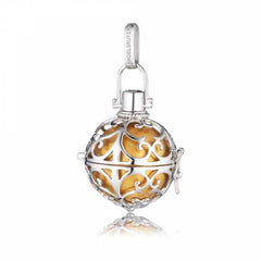 Engelsrufer Damen Kettenanhänger Silber Mit Kugel Gold - ER-09-S (16mm)