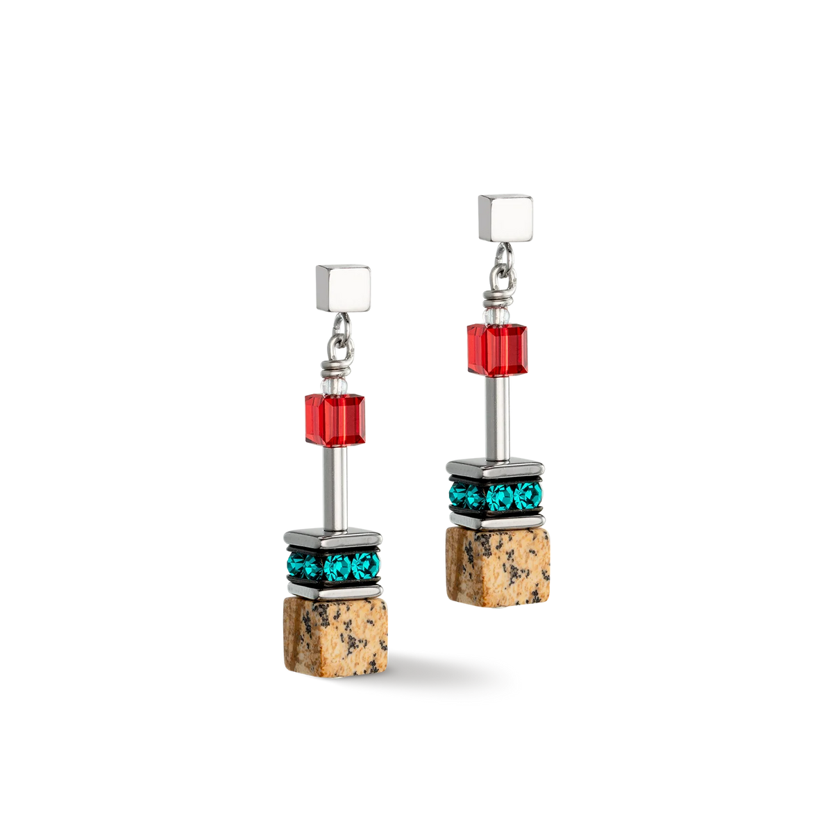 Coeur De Lion Ohrstecker Damen Multicolor Braun - 3018/21-1511
