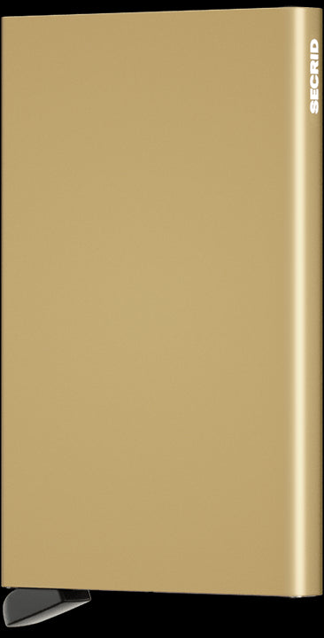 Secrid Cardprotector GOLD mit Gravur - C-Gold