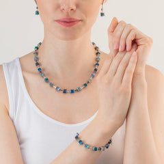 Coeur De Lion Damen Halskette Blau - 4509/10-0700