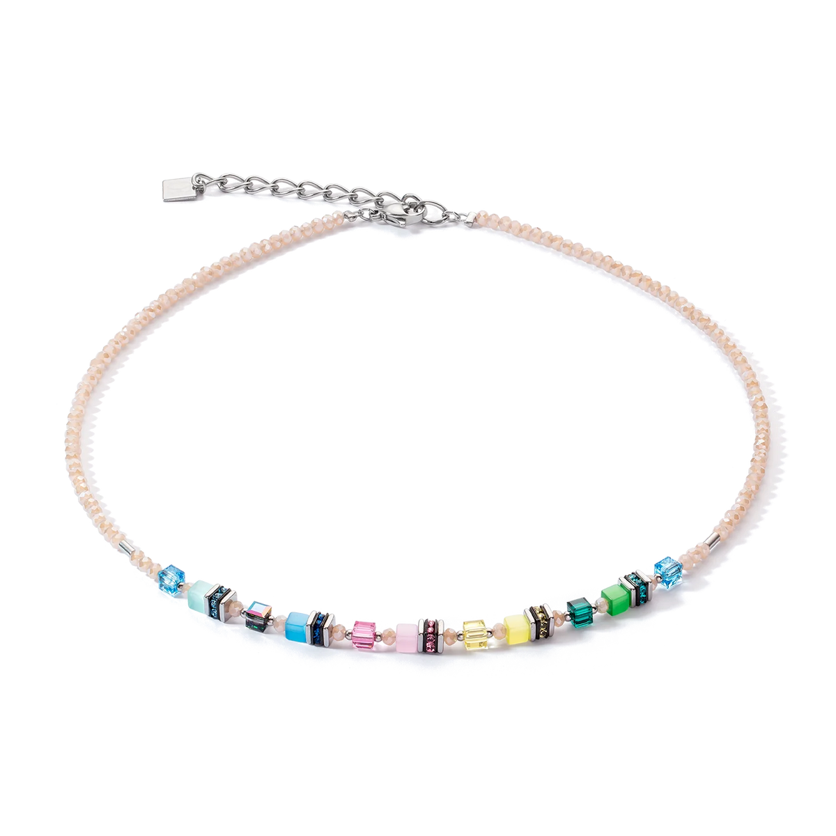 Coeur De Lion Damen Halskette Multicolor Pastell - 4565/10-1522