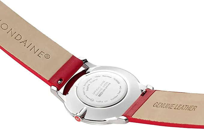 Mondaine Simply Elegant Ladies Red Watch Damenuhr - A400.30351.11SBP
