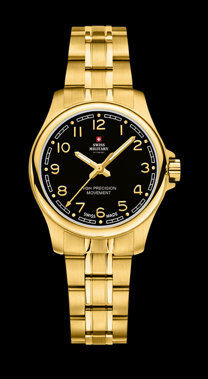 Swiss Military by Chrono Klassische Swiss Made Uhr für Frauen - SM30201.22