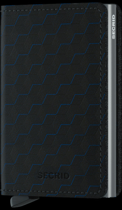 Secrid Slimwallet Optical Black Titanium mit Gravur - SOp-Black-Titanium