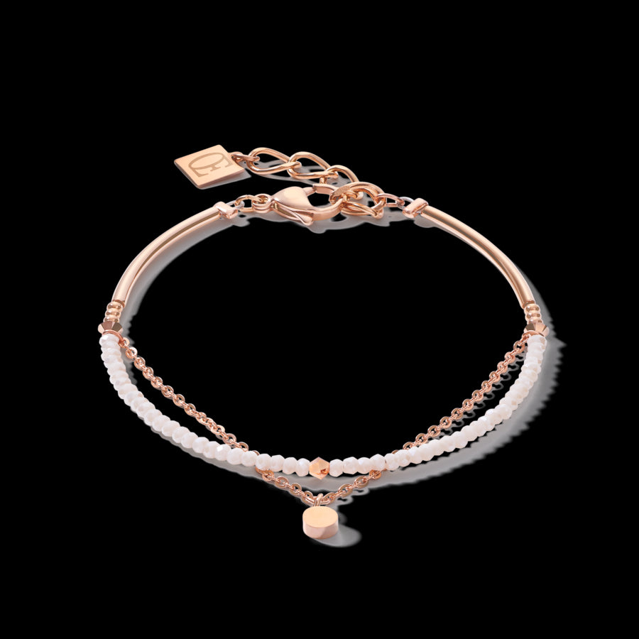 Coeur de Lion Coins & Chains Armband - 5041-30-1400