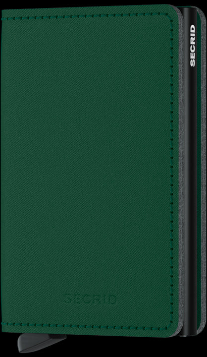 Secrid Slimwallet Yard Green mit Gravur - SY-Green