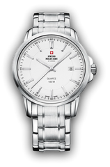 Swiss Military Klassische Stahluhr für Männer - SM34039.02