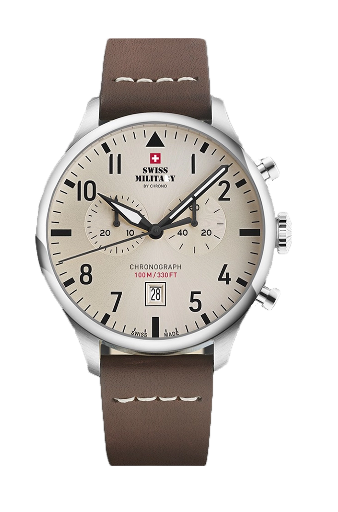 Swiss Military Quarz-Chronograph Herrenuhr - SM34098.09