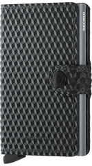 Secrid Miniwallet Cubic Black-Titanium mit Gravur - MCu-Black-Titanium