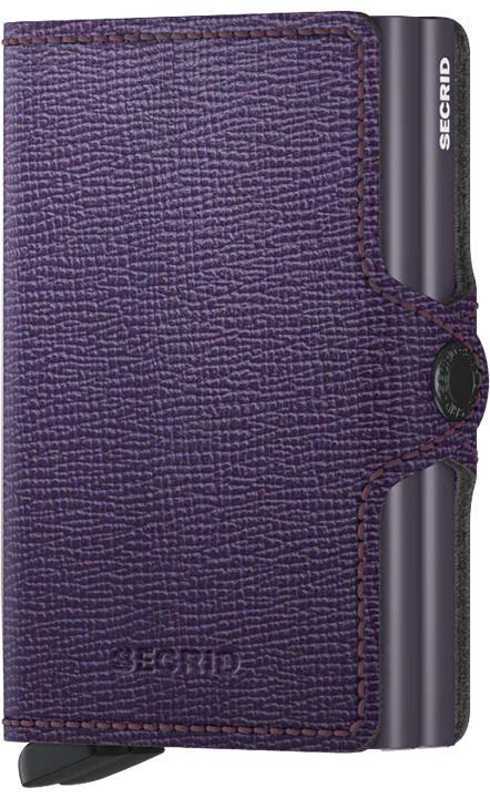 Secrid Twinwallet Crisple Purple mit Gravur - TC-Purple