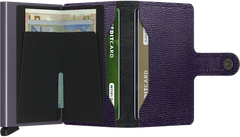 Secrid Miniwallet Crisple Purple mit Gravur - MC-Purple